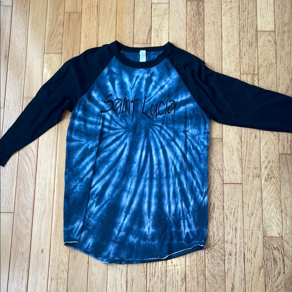 Baseball jersey tie-dye men